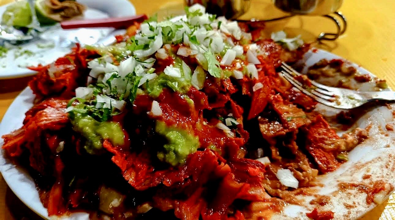 Ambiente y comida de Mixe Taqueria Oaxaca